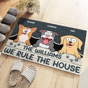 J'espère que vous aimez les chiens - Tapis décoratif personnalisé pour chien - Cadeau pour les propriétaires et les amoureux des animaux