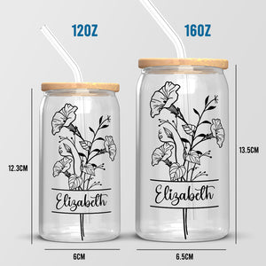Soyez vous-même - Tasse en verre personnalisée, tasse à café glacé - Cadeau d'anniversaire, cadeau pour vous-même
