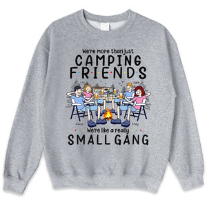 Nous sommes plus que de simples amis de camping - T-shirt, sweat à capuche, sweat-shirt unisexe personnalisé de camping - Cadeau pour les meilleurs amis, BFF, sœurs, amoureux du camping