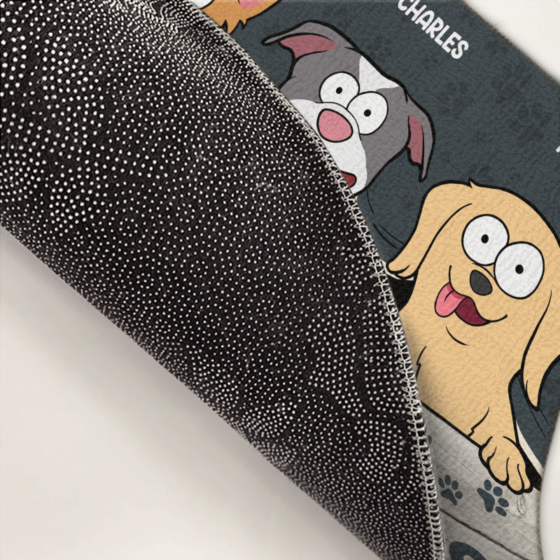 J'espère que vous aimez les chiens - Tapis décoratif personnalisé pour chien - Cadeau pour les propriétaires et les amoureux des animaux