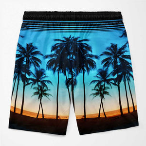 Mr Right & Mrs Always Right - Funny Personalized Custom Tropical Hawaiian Aloha Couple Beach Shorts - Summer Vacation Gift, Birthday Party Gift For Husband Wife