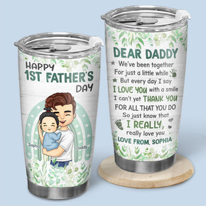 Sache juste que je t'aime vraiment - Gobelet personnalisé pour la famille - Cadeau de fête des pères, d'anniversaire pour le premier papa