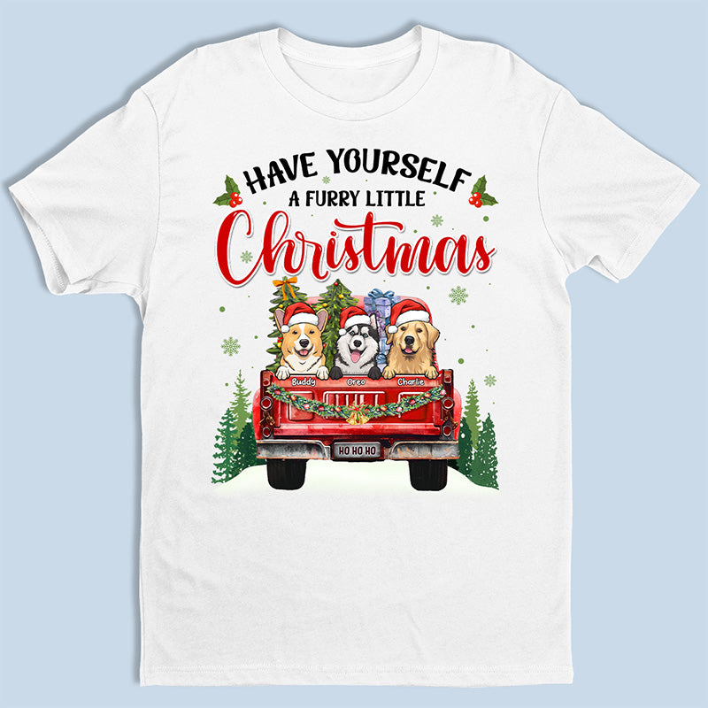Un petit Noël tout doux - T-shirt, sweat à capuche et sweat-shirt unisexe personnalisé pour chien et chat - Cadeau de Noël pour propriétaires et amoureux des animaux