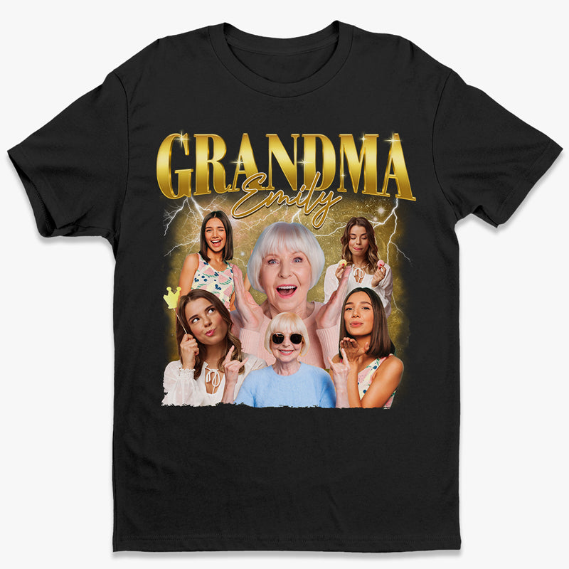 T-shirt, sweat à capuche et sweat-shirt unisexe personnalisé avec photo « Meilleur Grammy de tous les temps » - Cadeau pour grand-mère