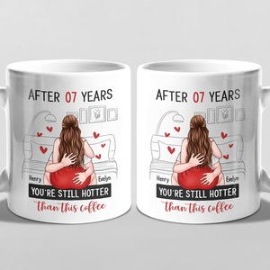 Tu es toujours plus sexy que ce café - Tasse personnalisée pour couple - Cadeau de Noël pour mari et femme, anniversaire