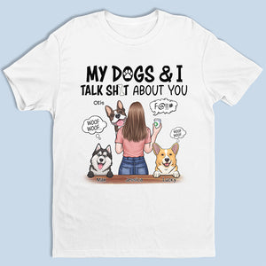 Mon petit chien - T-shirt unisexe personnalisé, sweat à capuche, sweat-shirt - Cadeau pour les propriétaires et les amoureux des animaux