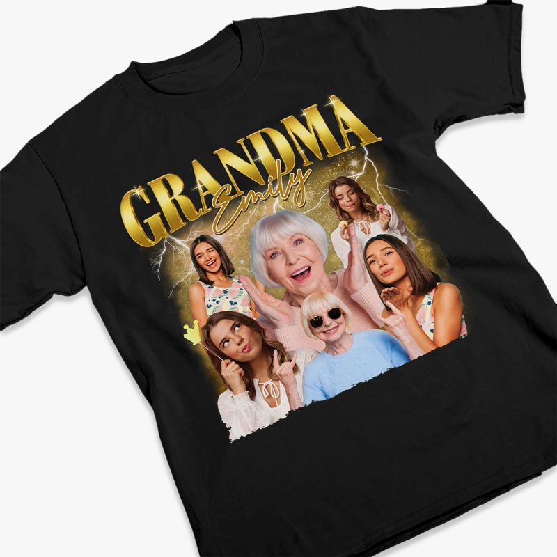 T-shirt, sweat à capuche et sweat-shirt unisexe personnalisé avec photo « Meilleur Grammy de tous les temps » - Cadeau pour grand-mère