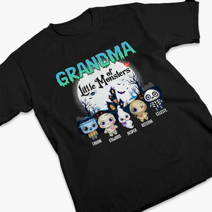 Nana de ces petits monstres - T-shirt unisexe personnalisé, sweat à capuche, sweat-shirt - Cadeau pour grand-mère, cadeau pour grands-parents, cadeau d'Halloween