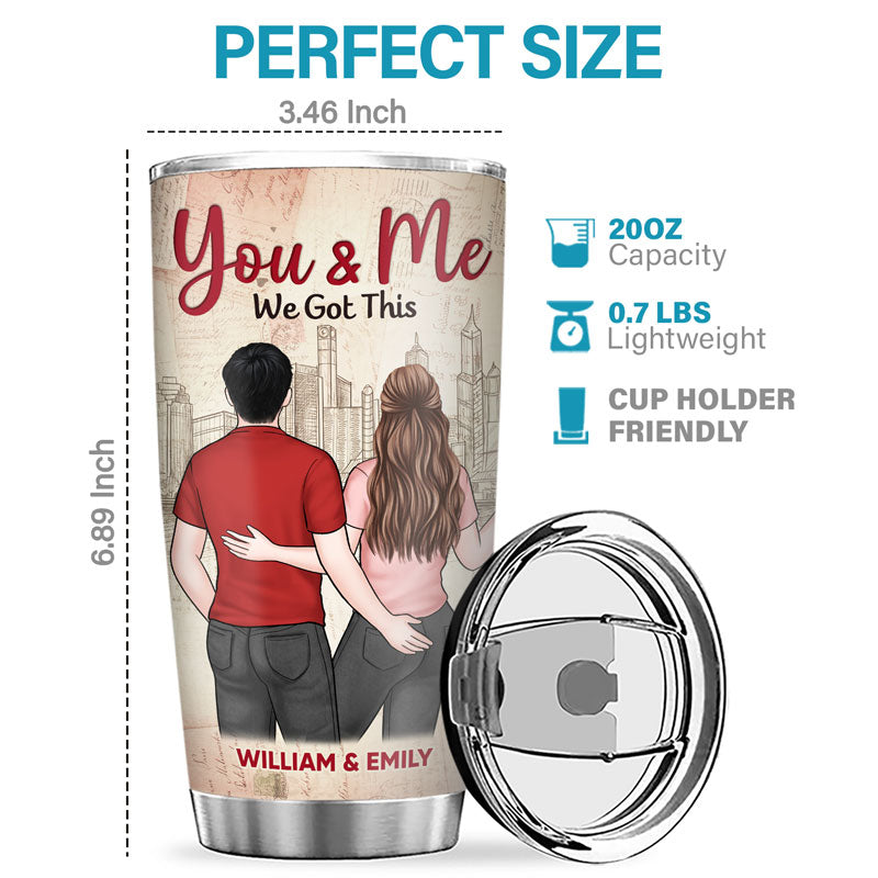 Je t'aime pour toujours et à jamais - Verre personnalisé pour couple - Cadeau pour mari et femme, anniversaire