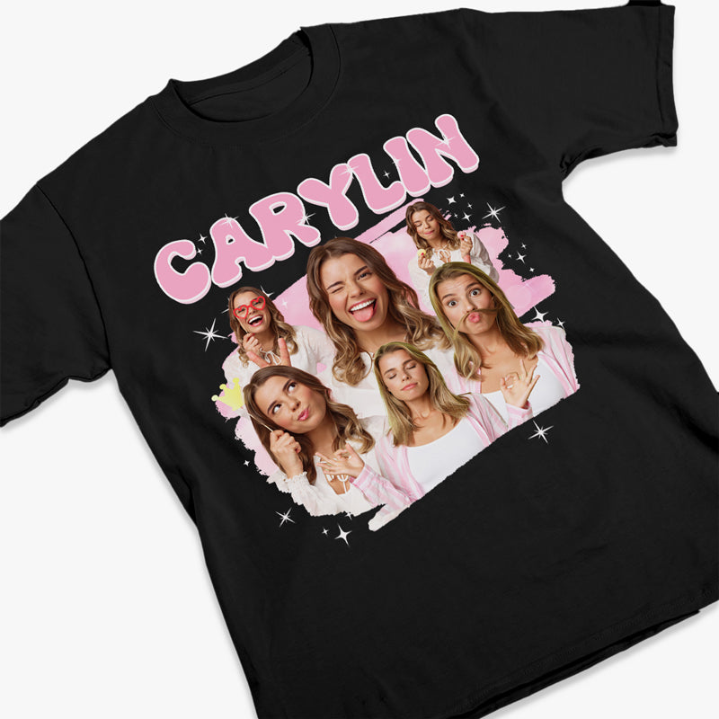 Photo personnalisée Soyez votre propre pom-pom girl et regardez-vous voler - T-shirt, sweat à capuche, sweat-shirt unisexe personnalisé pour la famille - Cadeau pour les membres de la famille