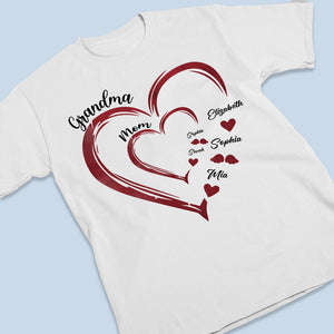 T-shirt, sweat à capuche et sweat-shirt unisexe personnalisé « Forever My Friend » - Cadeau pour maman et grand-mère