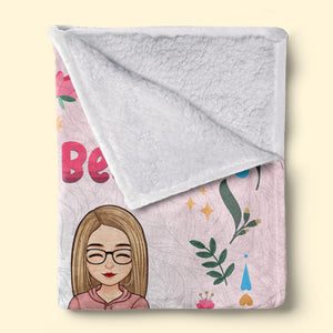 À ma sœur bien-aimée - Couverture personnalisée Bestie - Cadeau de Noël pour meilleures amies, meilleures amies, sœurs
