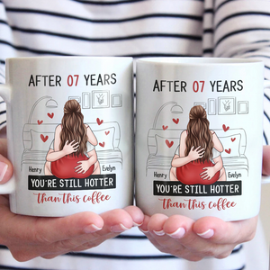 Tu es toujours plus sexy que ce café - Tasse personnalisée pour couple - Cadeau de Noël pour mari et femme, anniversaire