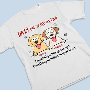 Je t'admirerai toujours, surtout quand tu mangeras - T-shirt unisexe personnalisé pour chien, sweat à capuche, sweat-shirt - Cadeau pour les propriétaires d'animaux de compagnie, les amoureux des animaux