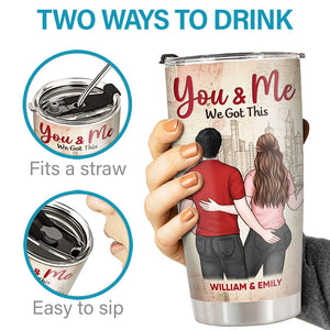 Je t'aime pour toujours et à jamais - Verre personnalisé pour couple - Cadeau pour mari et femme, anniversaire