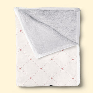 Faisons en sorte que cela dure pour toujours - Couverture personnalisée pour couple - Cadeau de Saint-Valentin pour mari et femme, anniversaire, première Saint-Valentin ensemble