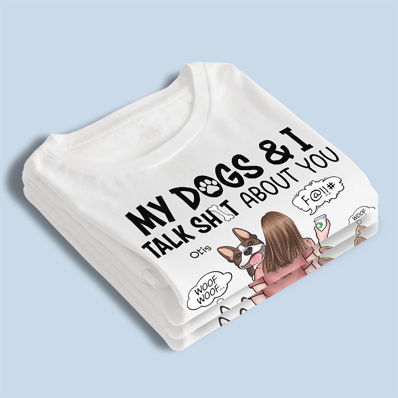 Mon petit chien - T-shirt unisexe personnalisé, sweat à capuche, sweat-shirt - Cadeau pour les propriétaires et les amoureux des animaux