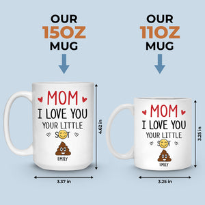 Ma mère est une reine - Mug personnalisé pour la famille - Fête des mères, cadeau pour maman