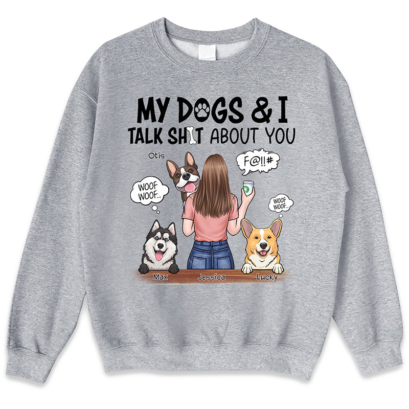 Mon petit chien - T-shirt unisexe personnalisé, sweat à capuche, sweat-shirt - Cadeau pour les propriétaires et les amoureux des animaux
