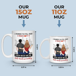 Je t'aime du fond du cœur - Tasse personnalisée pour couple - Cadeau pour mari et femme, anniversaire
