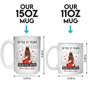 Tu es toujours plus sexy que ce café - Tasse personnalisée pour couple - Cadeau de Noël pour mari et femme, anniversaire