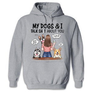 Mon petit chien - T-shirt unisexe personnalisé, sweat à capuche, sweat-shirt - Cadeau pour les propriétaires et les amoureux des animaux