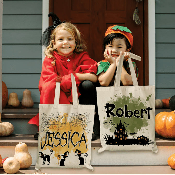 Je suis prêt pour Halloween - Sac fourre-tout personnalisé - Cadeau pour vous-même, cadeau d'Halloween
