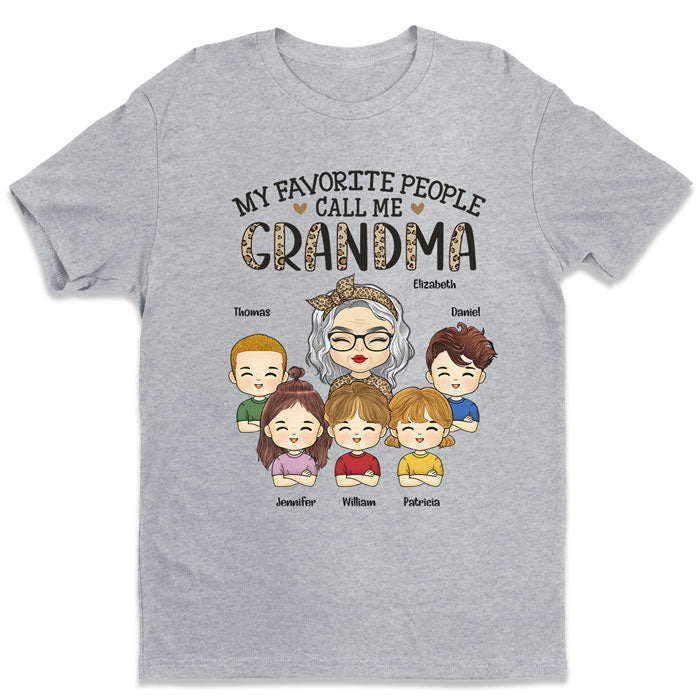 Grand-mère, Abuela, Grammy, Mawmaw, Mimi, Maman, Nana - C'est comme ça qu'on m'appelle - T-shirt unisexe personnalisé, sweat à capuche, sweat-shirt - Fête des mères, cadeau d'anniversaire pour grand-mère