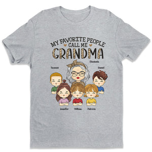 Grand-mère, Abuela, Grammy, Mawmaw, Mimi, Maman, Nana - C'est comme ça qu'on m'appelle - T-shirt unisexe personnalisé, sweat à capuche, sweat-shirt - Fête des mères, cadeau d'anniversaire pour grand-mère