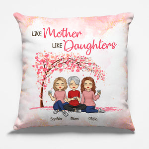 Meilleurs amis pour toujours, du fond du cœur - Coussin personnalisé pour la famille - Cadeau pour la fête des mères