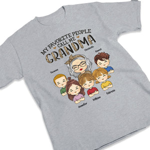 Grand-mère, Abuela, Grammy, Mawmaw, Mimi, Maman, Nana - C'est comme ça qu'on m'appelle - T-shirt unisexe personnalisé, sweat à capuche, sweat-shirt - Fête des mères, cadeau d'anniversaire pour grand-mère