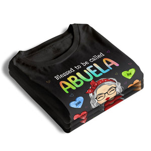 Bienheureuse arrière-grand-mère - T-shirt unisexe personnalisé, sweat à capuche, sweat-shirt - Cadeau de fête des mères, d'anniversaire pour grand-mère