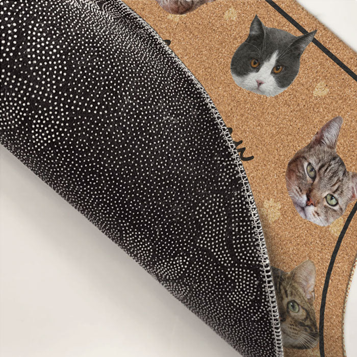 Tapis décoratif personnalisé avec photo « J'espère que vous aimez les bébés à fourrure » pour chiens et chats – Cadeau pour les propriétaires et les amoureux des animaux