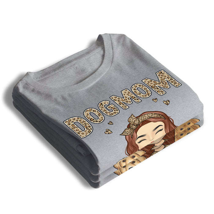 Ne soyez pas une maman normale, soyez une maman chien cool - T-shirt unisexe personnalisé pour chien, sweat à capuche, sweat-shirt - Fête des Mères, cadeau d'anniversaire pour les propriétaires d'animaux, amoureux des animaux