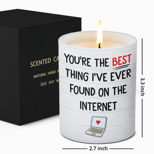 You Are The Best Thing - Couple Smokeless Scented Candle - Gift For Husband Wife, Anniversary