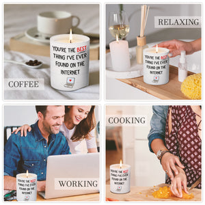 You Are The Best Thing - Couple Smokeless Scented Candle - Gift For Husband Wife, Anniversary