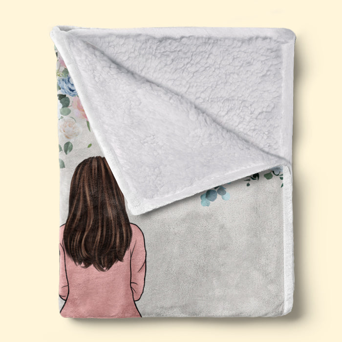 J'espère que tu sais combien nous t'aimons - Couverture personnalisée pour la famille - Cadeau de fête des mères, d'anniversaire pour maman