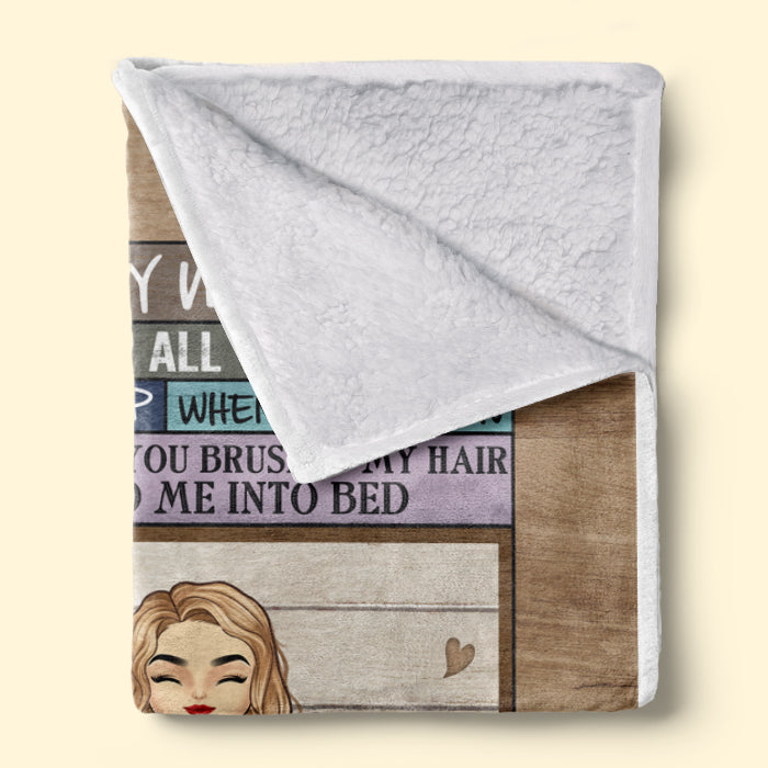 Nous t'aimons de tout temps - Couverture familiale personnalisée - Cadeau de fête des mères, d'anniversaire pour maman de la part de sa fille