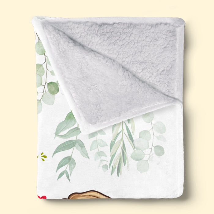 Tu seras une mère formidable - Couverture personnalisée pour bébé - Cadeau de naissance, cadeau pour la première maman