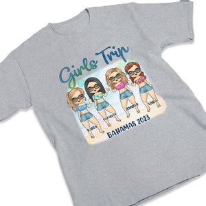 Voyage entre filles, vacances d'été - Cadeau pour meilleure amie, t-shirt unisexe personnalisé