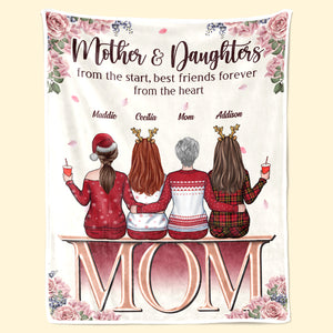 Pour nous, tu es le monde - Couverture familiale personnalisée - Cadeau de Noël pour mère de fille