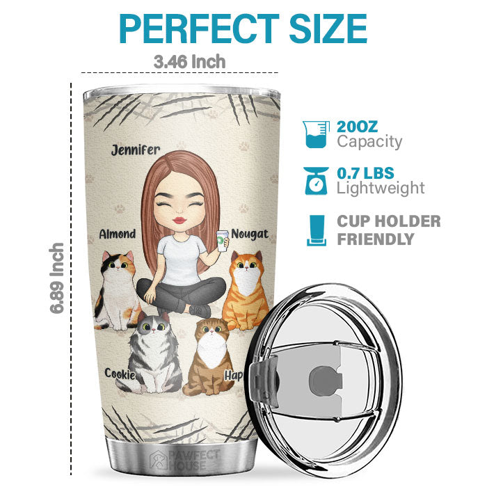Valeurs nutritionnelles de la maman chat, maman chat exceptionnelle, amour inconditionnel - Gobelet personnalisé - Cadeau pour amoureux des chats, propriétaires de chats, cadeau pour chat, cadeau pour amoureux des animaux