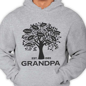 Meilleur grand-père de tous les temps - Cadeau pour papa, grand-père - T-shirt unisexe personnalisé, sweat à capuche