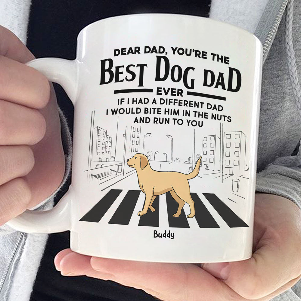 Vous êtes les meilleurs parents de chiens ! Mug personnalisé pour chien ! Cadeau pour les propriétaires et les amoureux des animaux.