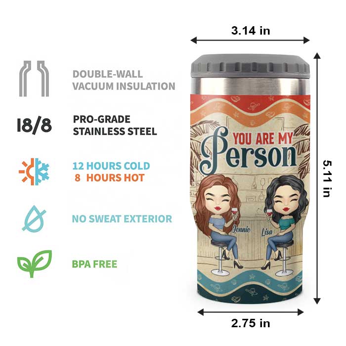 Tu es ma personne - Glacière personnalisée - Cadeau pour meilleure amie