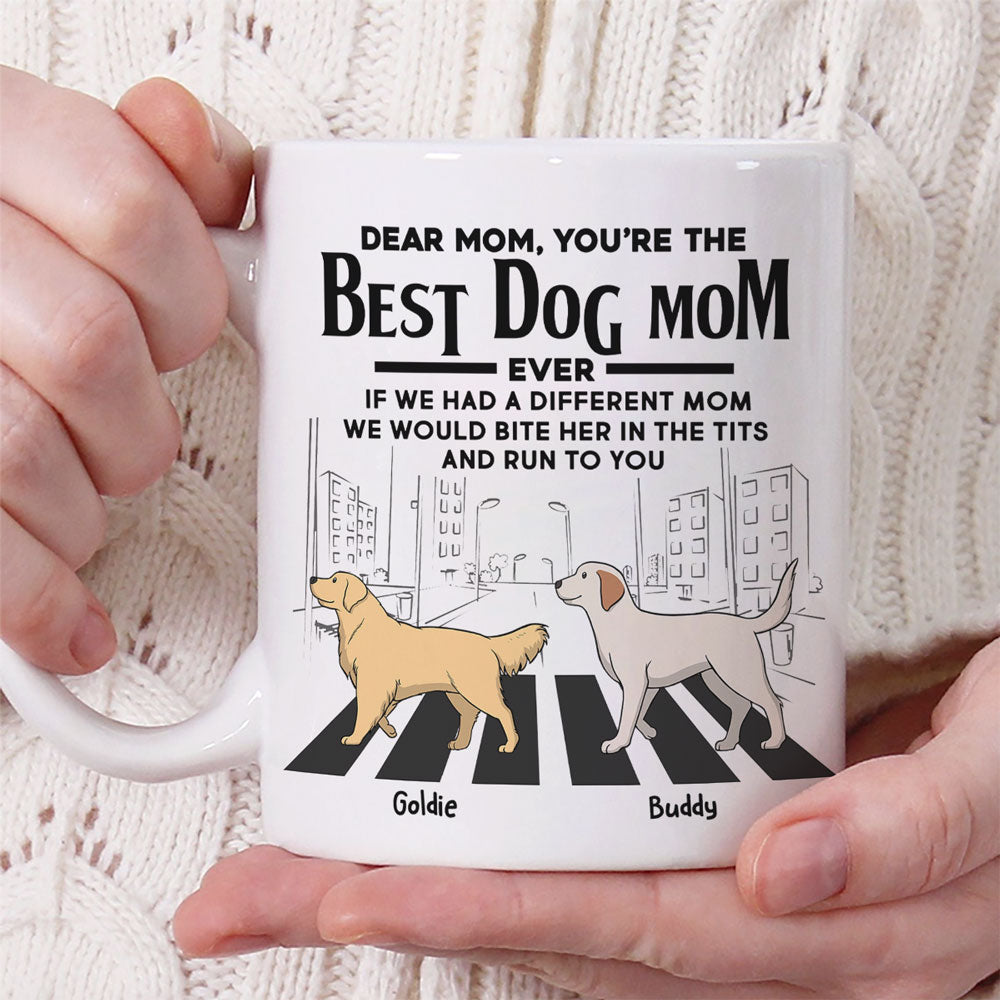 Vous êtes les meilleurs parents de chiens ! Mug personnalisé pour chien ! Cadeau pour les propriétaires et les amoureux des animaux.