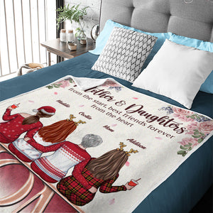 Pour nous, tu es le monde - Couverture familiale personnalisée - Cadeau de Noël pour mère de fille