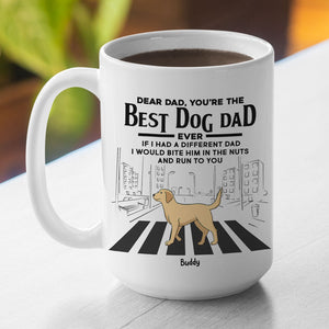 Vous êtes les meilleurs parents de chiens ! Mug personnalisé pour chien ! Cadeau pour les propriétaires et les amoureux des animaux.