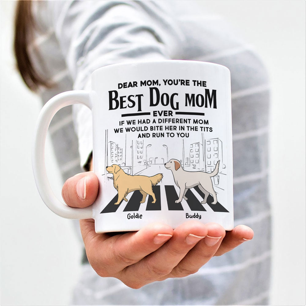 Vous êtes les meilleurs parents de chiens ! Mug personnalisé pour chien ! Cadeau pour les propriétaires et les amoureux des animaux.