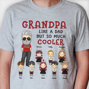 Grand-père, comme un papa, mais tellement plus cool ! Cadeau pour grand-père, t-shirt unisexe personnalisé, sweat à capuche